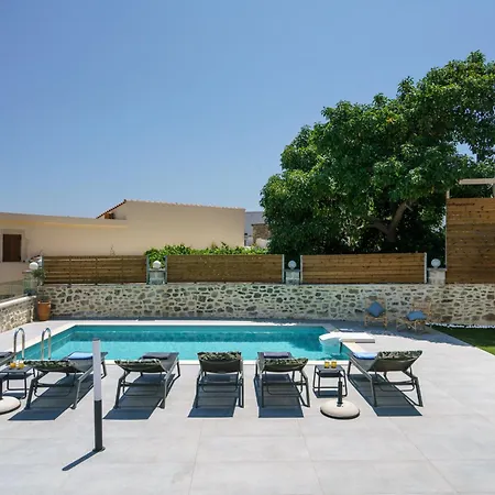 Villa Angelo, Traditional Cretan Stone With Pool & Countryside Views *