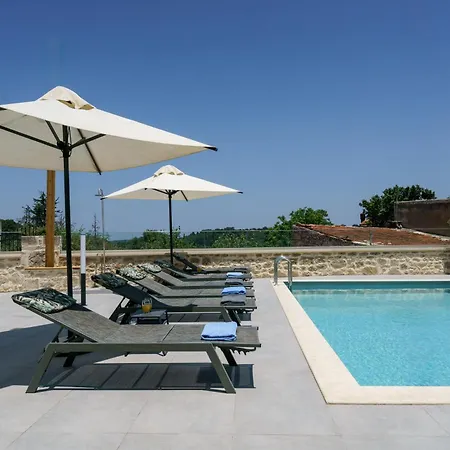 Angelo, Traditional Cretan Stone With Pool & Countryside Views
