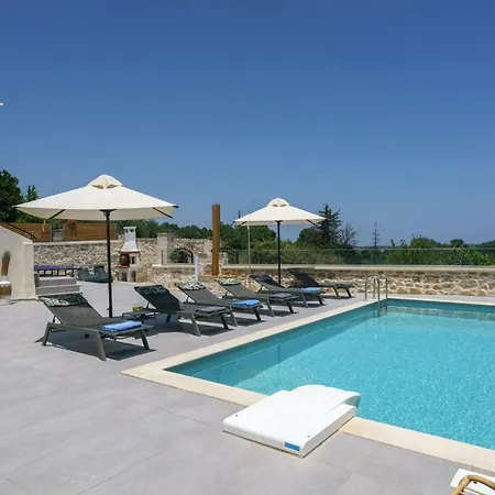 Villa Angelo, Traditional Cretan Stone With Pool & Countryside Views Kato Poros